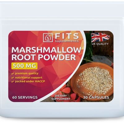 Marshmallow Root 500mg capsules