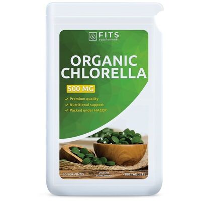 Chlorelle BIO 500mg 180 comprimés