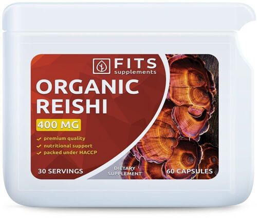 Organic Reishi 400mg capsules