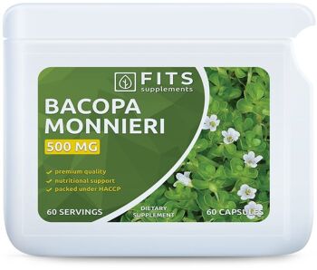 Bacopa Monnieri 500mg gélules