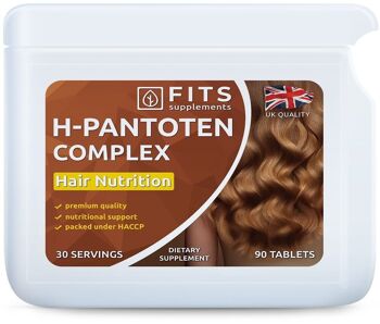 H-Pantoten Nutrition capillaire 90 comprimés