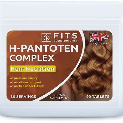 H-Pantoten Haarnahrung 90 Tabletten