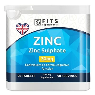 Zinc 30mg 90 comprimés