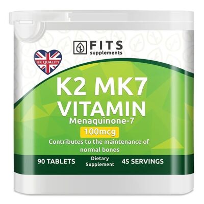 Vitamin K2 MK7 100 µg 90 Tabletten