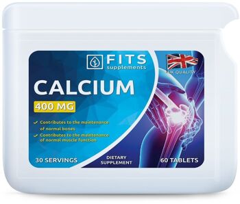 Comprimés de calcium 400 mg