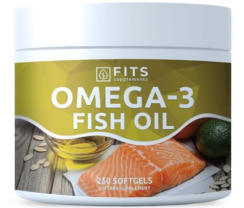 Omega-3 Fish Oil 1000mg 250 softgels