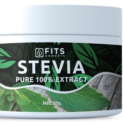 Reines 100 % Stevia-Extrakt-Pulver