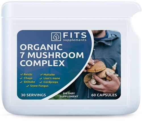Organic Mushroom Complex 7 in 1 capsules