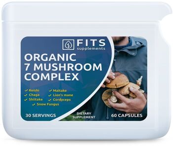 Complexe de Champignons Bio 7 en 1 gélules