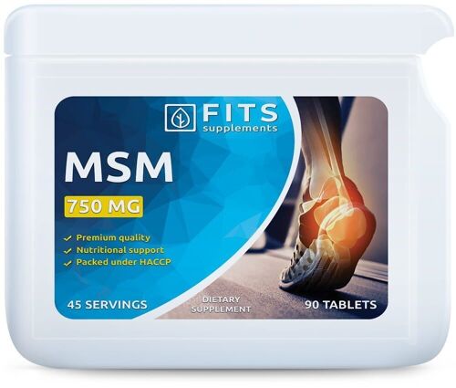 1=3! Best before 31.12.24! MSM 750mg 90 tablets