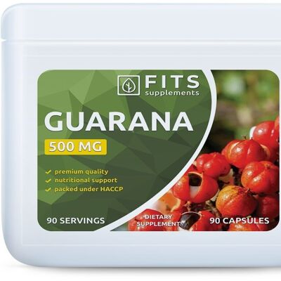 Guarana 500mg 90 gélules