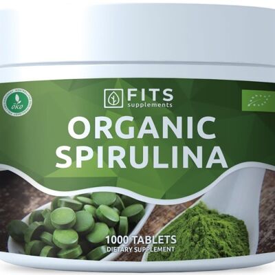 Organic Spirulina 1000 tablets