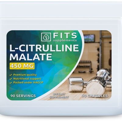 L-Citrulina Malato 450mg cápsulas
