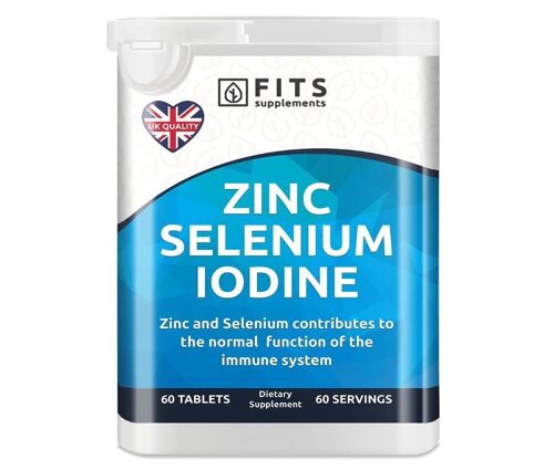 Zinc, Selenium & Iodine 60 tablets