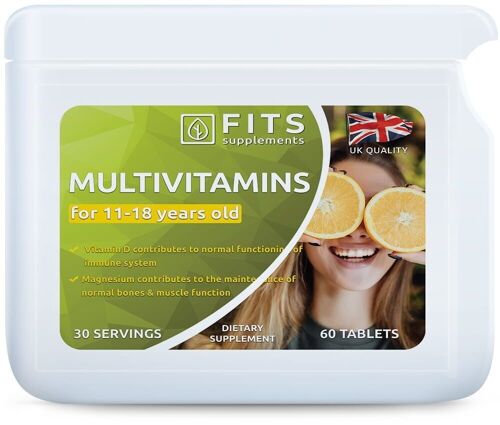 Multivitamins for 11-18 Years Old tablets