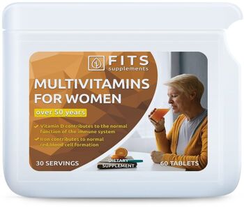 Comprimés multivitaminés pour femmes de plus de 50 ans