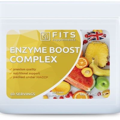Cápsulas del complejo Enzyme Boost
