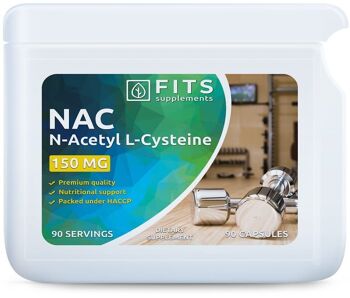 NAC N-Acétyl L-cystéine 150 mg 90 gélules