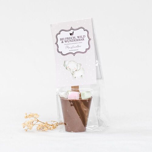 Trinkschokolade Marshmallow "Sei frech, wild & wunderbar"