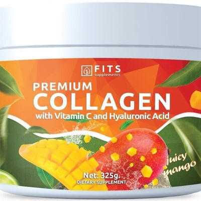 Premium Collagen Juicy Mango 325g Pulver