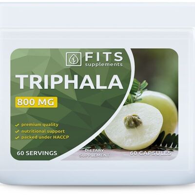 Triphala 800 mg cápsulas