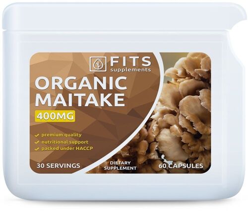 Organic Maitake 400mg capsules
