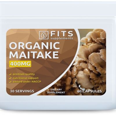 Maitake orgánico 400 mg cápsulas