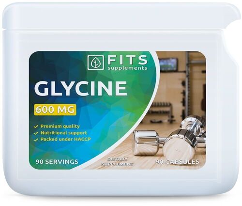 Glycine 600mg 90 capsules