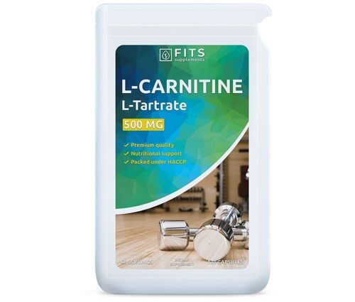 L-Carnitine L-Tartrate 500mg 120 capsules