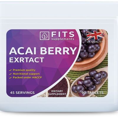 Acai Berry 625mg 90 tablets