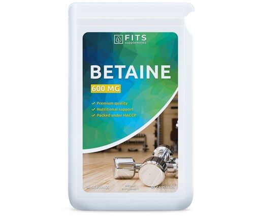 Betaine 600mg 90 capsules