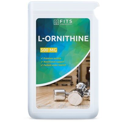 L-Ornithine 500 mg 90 gélules