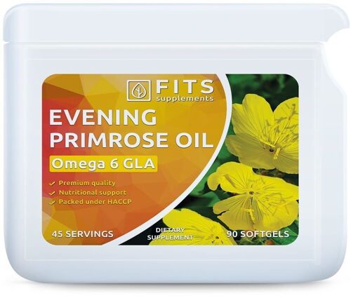 Evening Primrose Oil Omega 6 GLA 90 softgels