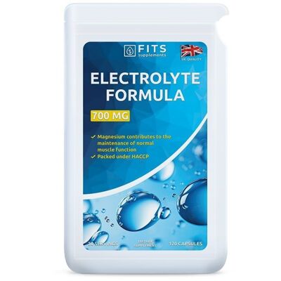 Electrolyte 700mg 120 capsules