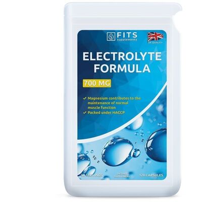 Electrolyte 700mg 120 capsules
