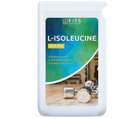 L-Isoleucina 500mg 90 cápsulas