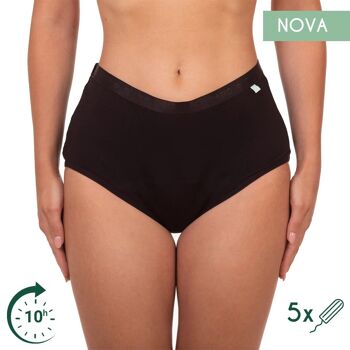 Femieko Nova culotte menstruelle classique - avec surface entièrement absorbante - absorption super lourde 1