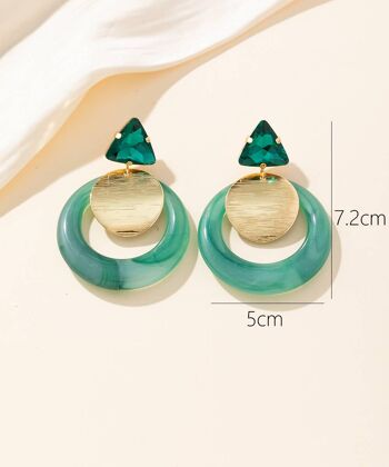 Boucles D'Oreilles Clou 24AHBOL042 1