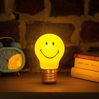 Cordless Smiley Lightbulb