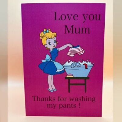 Love you Mum Greeting card