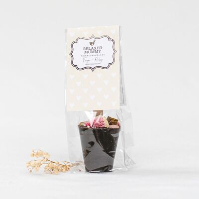 Boire du chocolat figue-rubis "Maman détendue"
