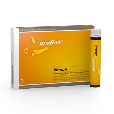 ampollas para beber inmunes proSan (7 piezas)
