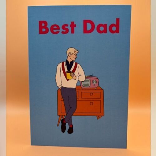 Best Dad Greeting Card