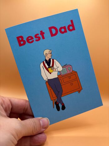 Meilleur papa Carte de vœux 2