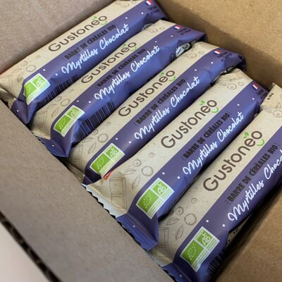 Organic Blueberry Chocolate Cereal Bar Package of 30