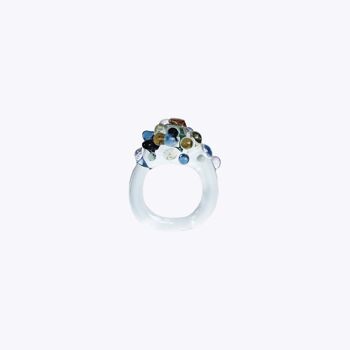 Bague en verre multicolore Teodora 11