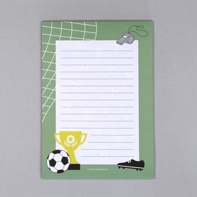 Bloc-notes DIN A5 Football Kylian