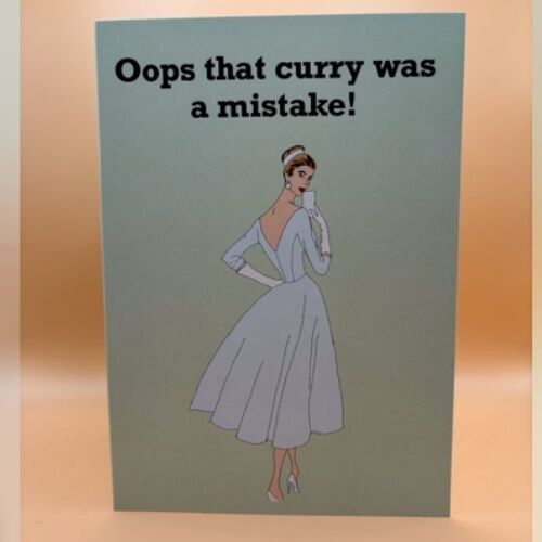 Biglietto d'auguri "Ops".