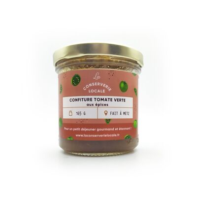 Organic Green Tomato Spice Jam 165g