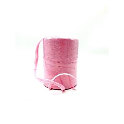Rafia rosa naturale 7mmx200m